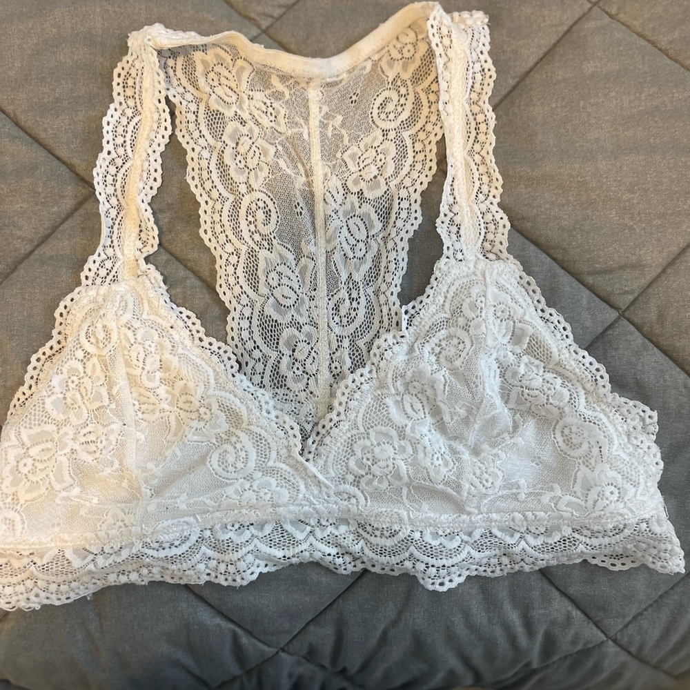 White Razorback Bandeau